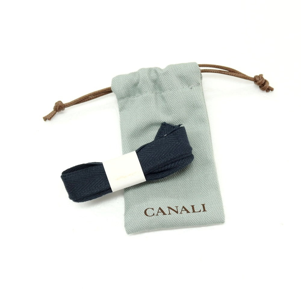 【新品】カナーリ CANALI ウール ピンストライプ 3B 3つボタンスーツ ダークネイビーxネイビーブルー【サイズ44】【 状態ランクN 】【 メンズ 】