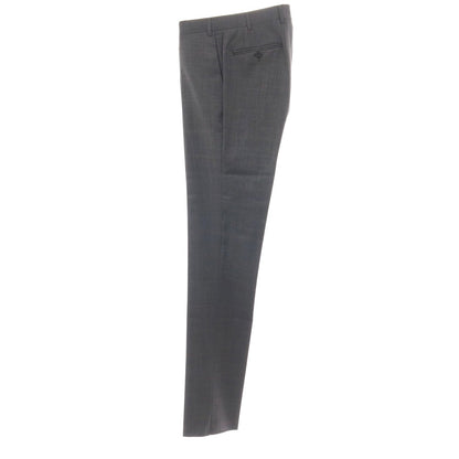 【新品】カナーリ CANALI ウール チェック 3B 3つボタンスーツ グレーxブラウン【サイズ44】【 状態ランクN 】【 メンズ 】