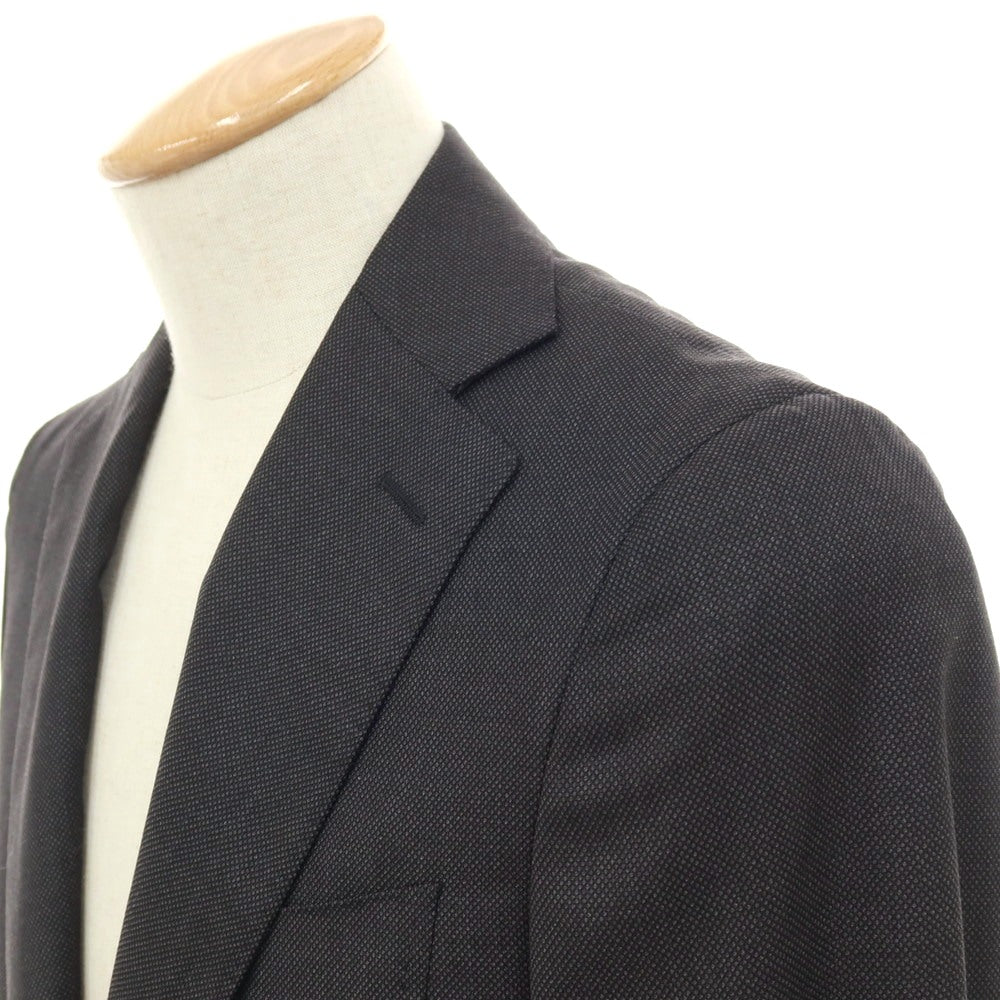 【新品】カナーリ CANALI ウール 3つボタンスーツ ダークグレー【サイズ44】【 状態ランクN 】【 メンズ 】