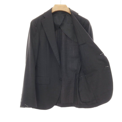 【新品】カナーリ CANALI ウール 3つボタンスーツ ダークグレー【サイズ44】【 状態ランクN 】【 メンズ 】