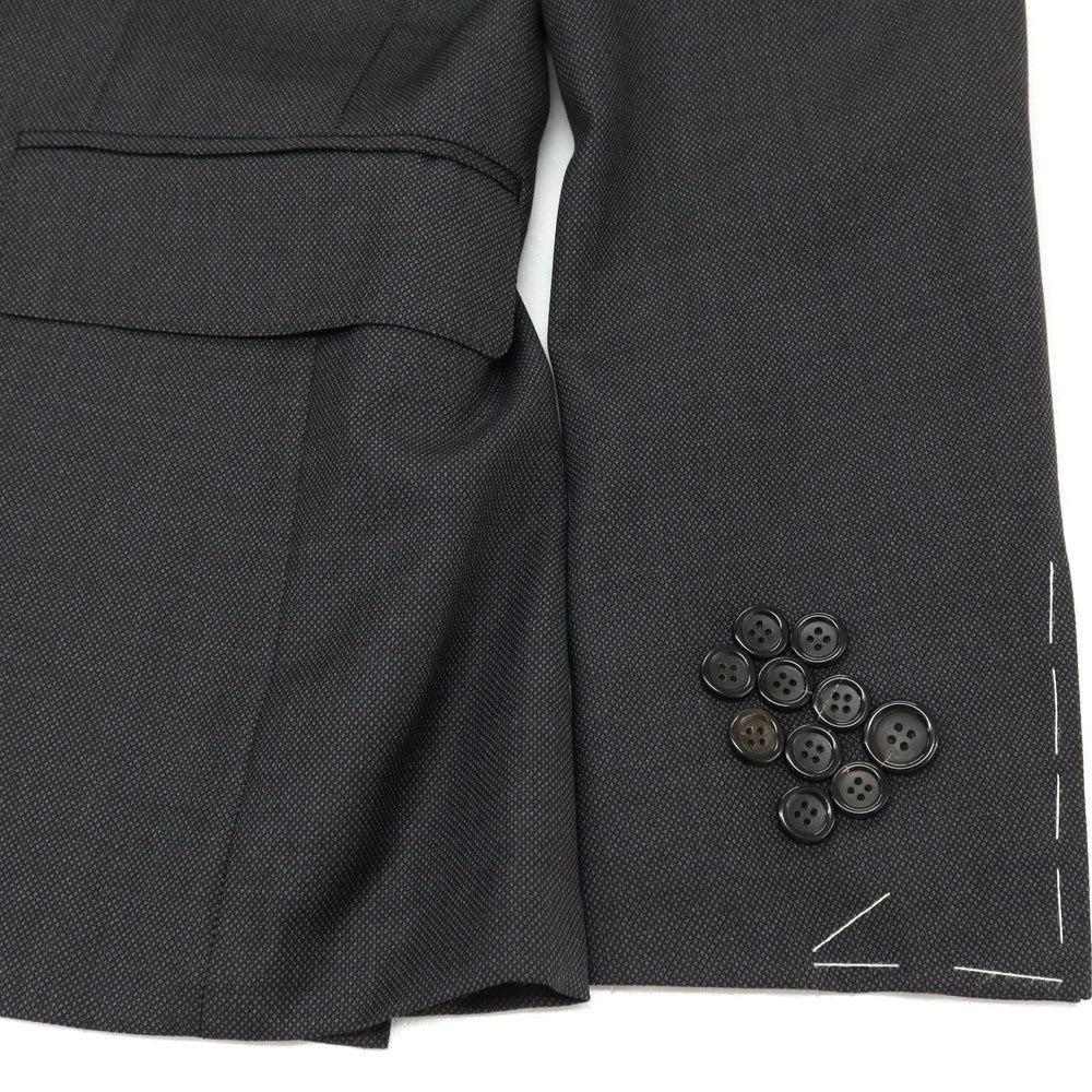 【新品】カナーリ CANALI ウール 3つボタンスーツ ダークグレー【サイズ44】【 状態ランクN 】【 メンズ 】