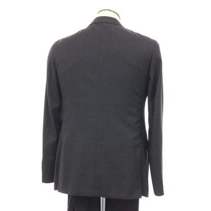【新品】カナーリ CANALI ウール 3つボタンスーツ ダークグレー【サイズ50】【 状態ランクN 】【 メンズ 】