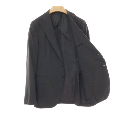 【新品】カナーリ CANALI ウール 3つボタンスーツ ダークグレー【サイズ50】【 状態ランクN 】【 メンズ 】
