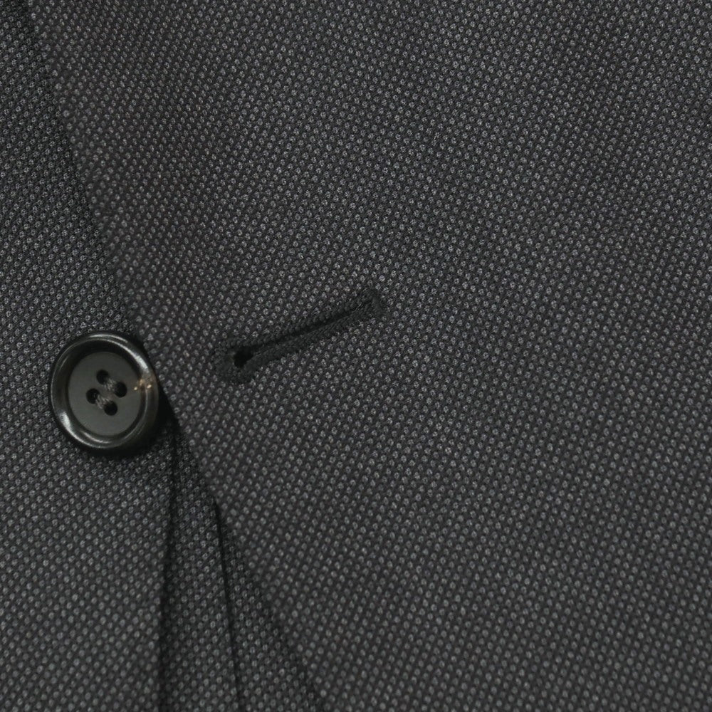 【新品】カナーリ CANALI ウール 3つボタンスーツ ダークグレー【サイズ50】【 状態ランクN 】【 メンズ 】