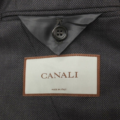 【新品】カナーリ CANALI ウール 3つボタンスーツ ダークグレー【サイズ50】【 状態ランクN 】【 メンズ 】