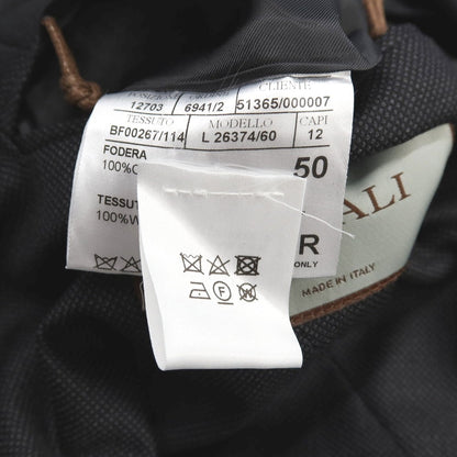 【新品】カナーリ CANALI ウール 3つボタンスーツ ダークグレー【サイズ50】【 状態ランクN 】【 メンズ 】