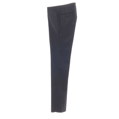 【新品】カナーリ CANALI ウール ピンストライプ 3つボタンスーツ ネイビーxブルー【サイズ44】【 状態ランクN 】【 メンズ 】