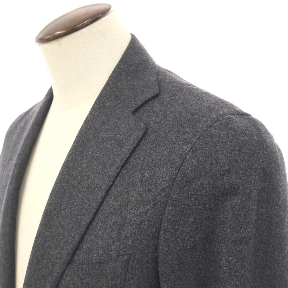 【新品】カナーリ CANALI ウール 3つボタンスーツ グレー【サイズ52】【 状態ランクN 】【 メンズ 】