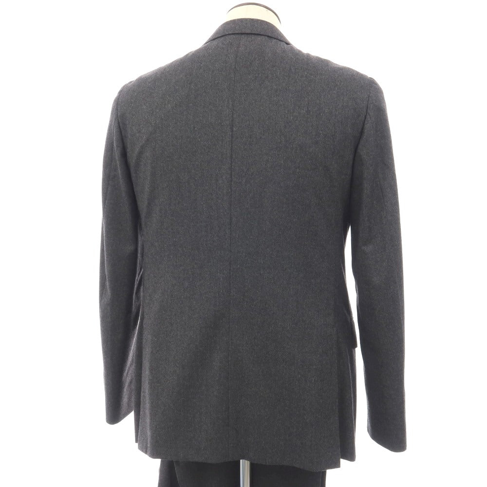 【新品】カナーリ CANALI ウール 3つボタンスーツ グレー【サイズ52】【 状態ランクN 】【 メンズ 】