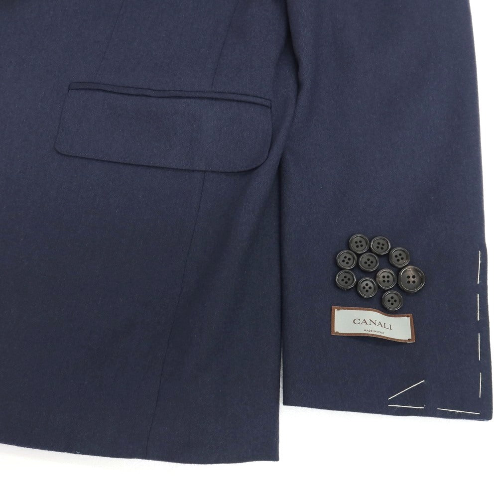 【新品】カナーリ CANALI CAre ウールポリウレタン 3つボタンスーツ ネイビー【サイズ50】【 状態ランクN 】【 メンズ 】