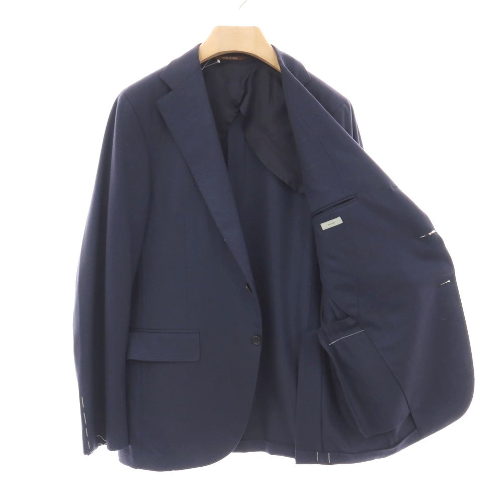 【新品】カナーリ CANALI CAre ウールポリウレタン 3つボタンスーツ ネイビー【サイズ50】【 状態ランクN 】【 メンズ 】