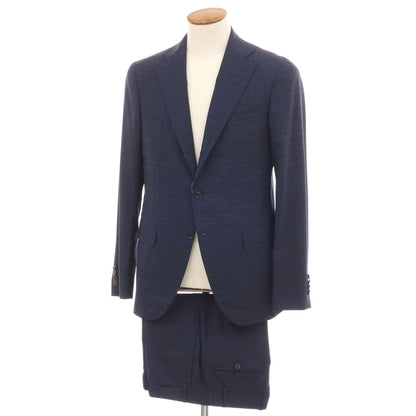 【新品】カナーリ CANALI Impeccabile ウール 3つボタンスーツ ネイビー【サイズ48】【 状態ランクN 】【 メンズ 】