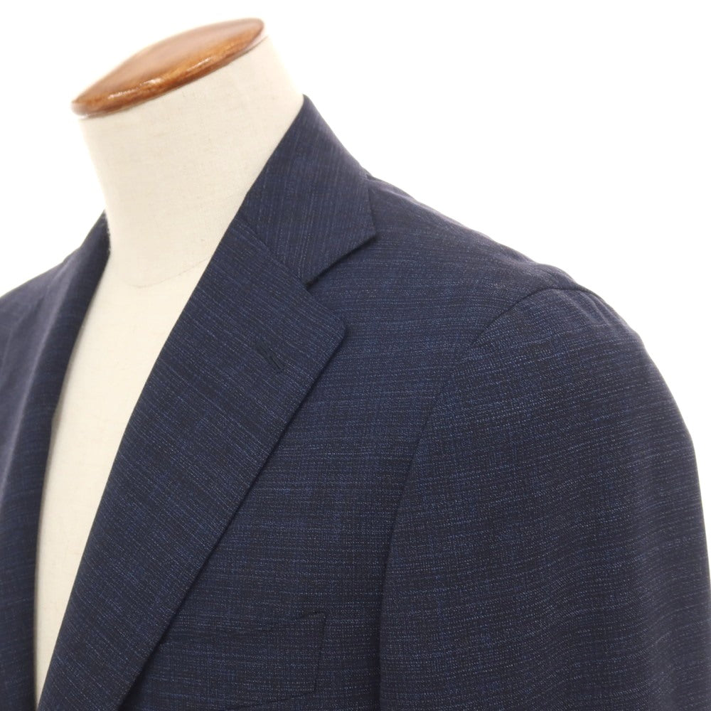 【新品】カナーリ CANALI Impeccabile ウール 3つボタンスーツ ネイビー【サイズ48】【 状態ランクN 】【 メンズ 】