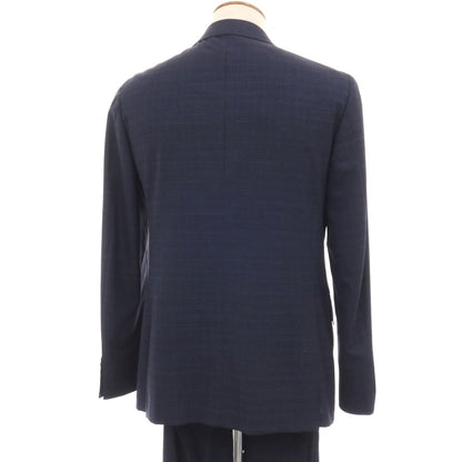 【新品】カナーリ CANALI Impeccabile ウール 3つボタンスーツ ネイビー【サイズ48】【 状態ランクN 】【 メンズ 】