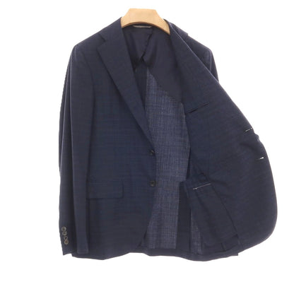 【新品】カナーリ CANALI Impeccabile ウール 3つボタンスーツ ネイビー【サイズ48】【 状態ランクN 】【 メンズ 】