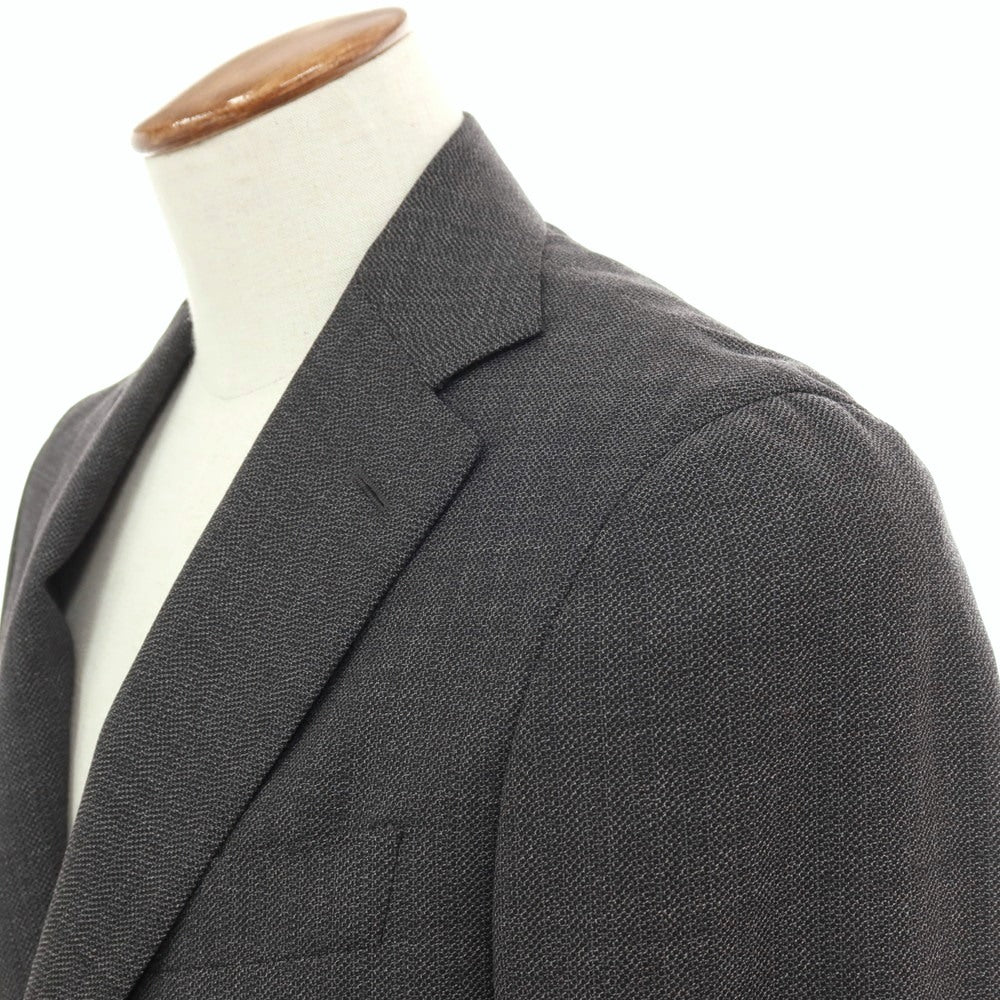 【新品】カナーリ CANALI Impeccabile ウール 3つボタンスーツ グレー【サイズ48】【 状態ランクN 】【 メンズ 】