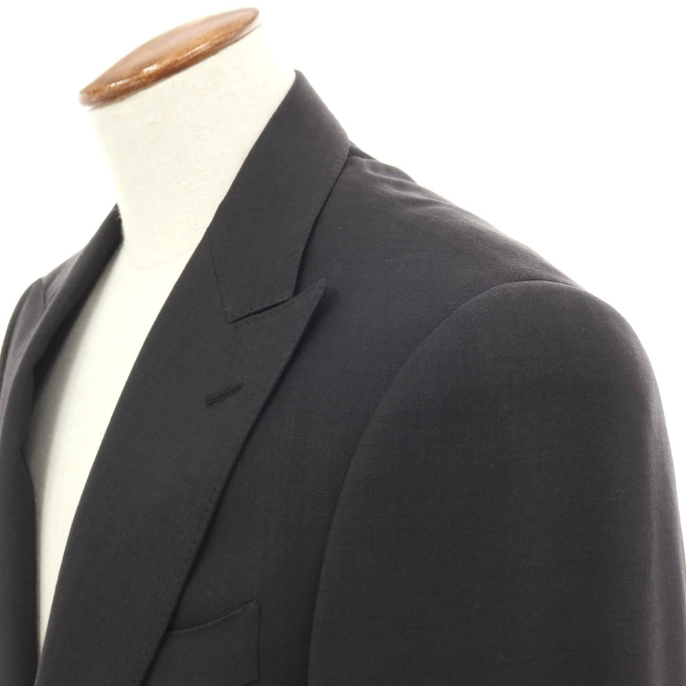 【新品アウトレット】カナーリ CANALI Impeccabile ウール 2つボタンスーツ ブラック【サイズ48】【 状態ランクN- 】【 メンズ 】