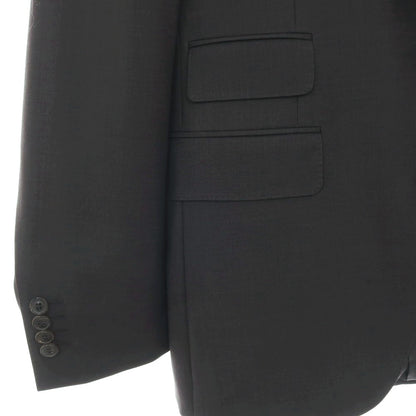 【新品アウトレット】カナーリ CANALI Impeccabile ウール 2つボタンスーツ ブラック【サイズ48】【 状態ランクN- 】【 メンズ 】