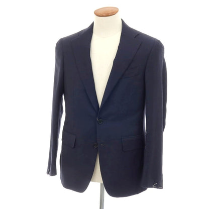 【新品】カナーリ CANALI ウール 2B テーラードジャケット ネイビー【サイズ46】【 状態ランクN 】【 メンズ 】