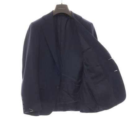 【新品】カナーリ CANALI ウール 2B テーラードジャケット ネイビー【サイズ46】【 状態ランクN 】【 メンズ 】