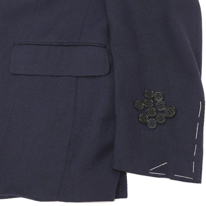 【新品】カナーリ CANALI ウール 2B テーラードジャケット ネイビー【サイズ46】【 状態ランクN 】【 メンズ 】