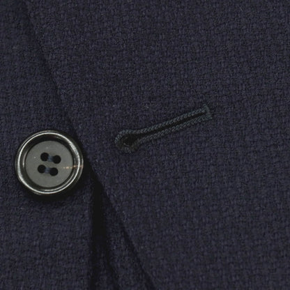 【新品】カナーリ CANALI ストレッチ ウール 2B テーラードジャケット ネイビー【サイズ52】【 状態ランクN 】【 メンズ 】