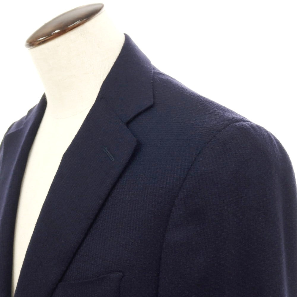 【新品】カナーリ CANALI ストレッチ ウール 2B テーラードジャケット ネイビー【サイズ54】【 状態ランクN 】【 メンズ 】