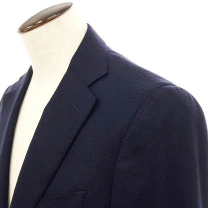 【新品】カナーリ CANALI ストレッチ ウール 2B テーラードジャケット ネイビー【サイズ54】【 状態ランクN 】【 メンズ 】