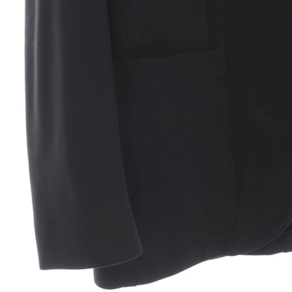 【新品】カナーリ CANALI レーヨンポリエステル ジャージー 裏起毛 2B カジュアルジャケット ブラック【サイズ46】【 状態ランクN 】【 メンズ 】