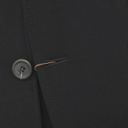 【新品】カナーリ CANALI レーヨンポリエステル ジャージー 裏起毛 2B カジュアルジャケット ブラック【サイズ46】【 状態ランクN 】【 メンズ 】