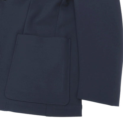 【新品】カナーリ CANALI レーヨンポリエステル ジャージー 裏起毛 2B カジュアルジャケット ネイビー【サイズ48】【 状態ランクN 】【 メンズ 】