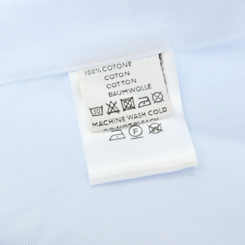 【新品】カナーリ CANALI コットン ボタンダウン ドレスシャツ ライトブルー【サイズ43】【 状態ランクN 】【 メンズ 】
