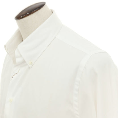 【新品アウトレット】カナーリ CANALI コットン ボタンダウン ドレスシャツ ホワイト【サイズ43】【 状態ランクN- 】【 メンズ 】