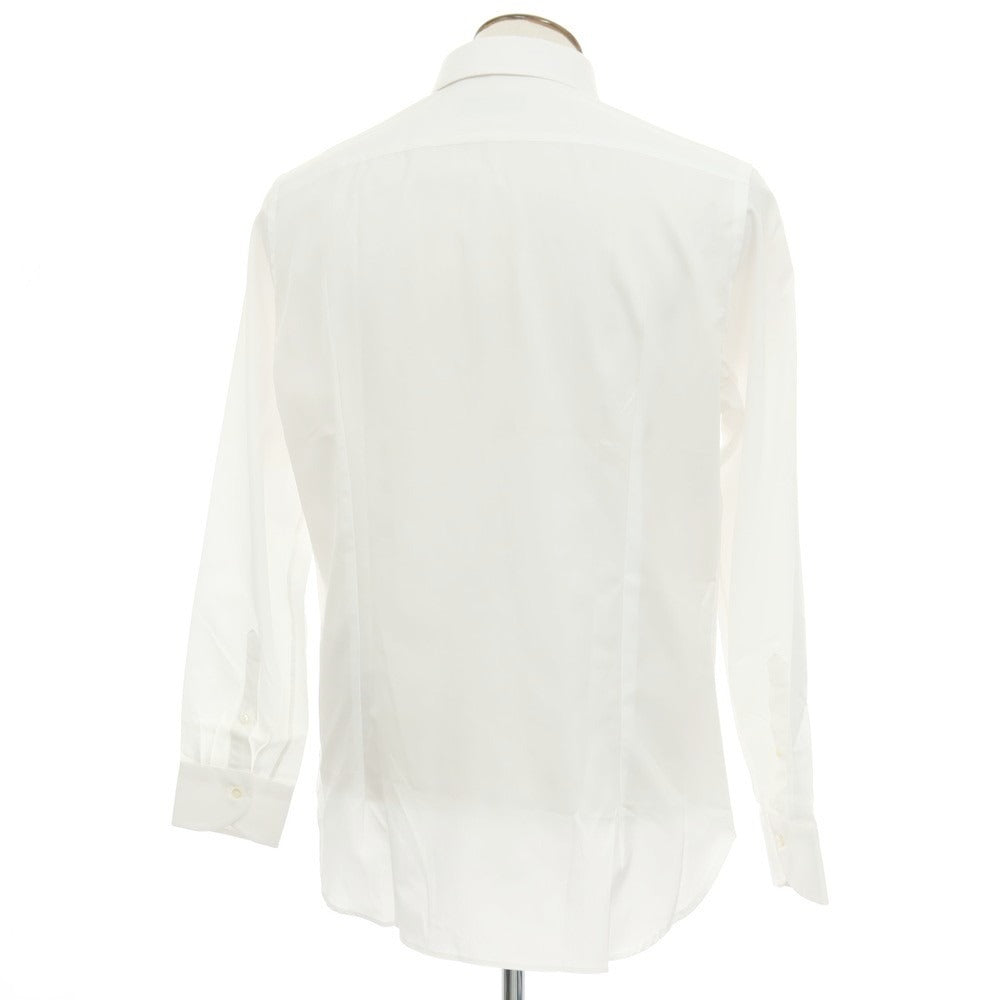 【新品アウトレット】カナーリ CANALI コットン ボタンダウン ドレスシャツ ホワイト【サイズ43】【 状態ランクN- 】【 メンズ 】