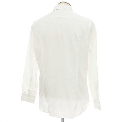 【新品アウトレット】カナーリ CANALI コットン ボタンダウン ドレスシャツ ホワイト【サイズ43】【 状態ランクN- 】【 メンズ 】