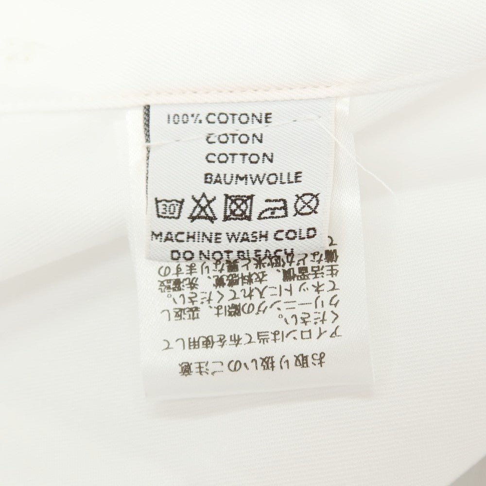 【新品アウトレット】カナーリ CANALI コットン ボタンダウン ドレスシャツ ホワイト【サイズ43】【 状態ランクN- 】【 メンズ 】