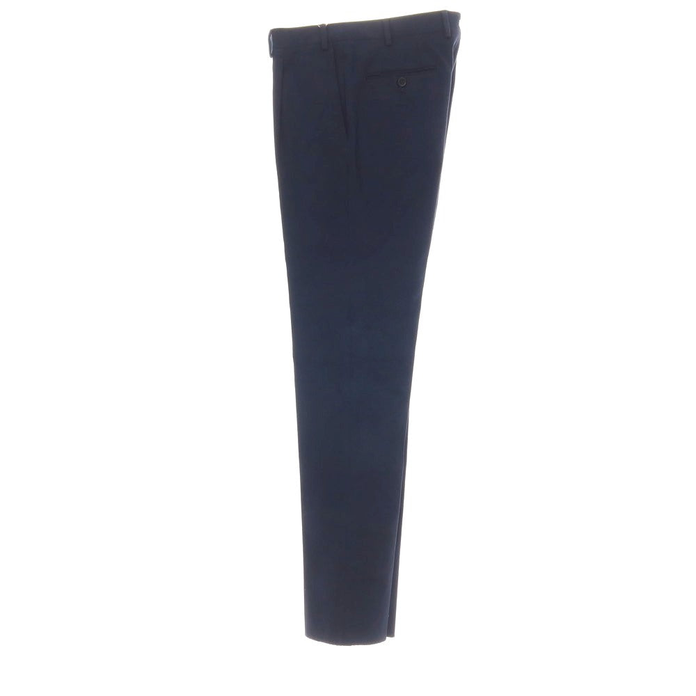 【新品】カナーリ CANALI ストレッチ ツイルコットン カジュアルスラックスパンツ ネイビー【サイズ46】【 状態ランクN 】【 メンズ 】