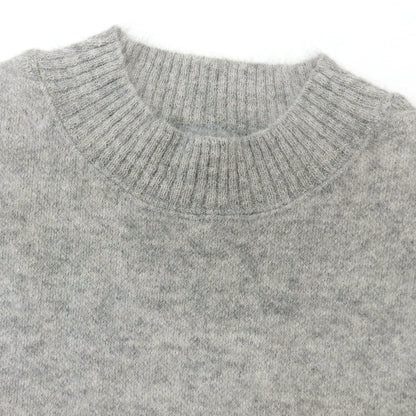 【新品】ヴィルーム V::loom ベビーアルパカ プルオーバーニット ライトグレー【サイズM】【 状態ランクN 】【 メンズ 】