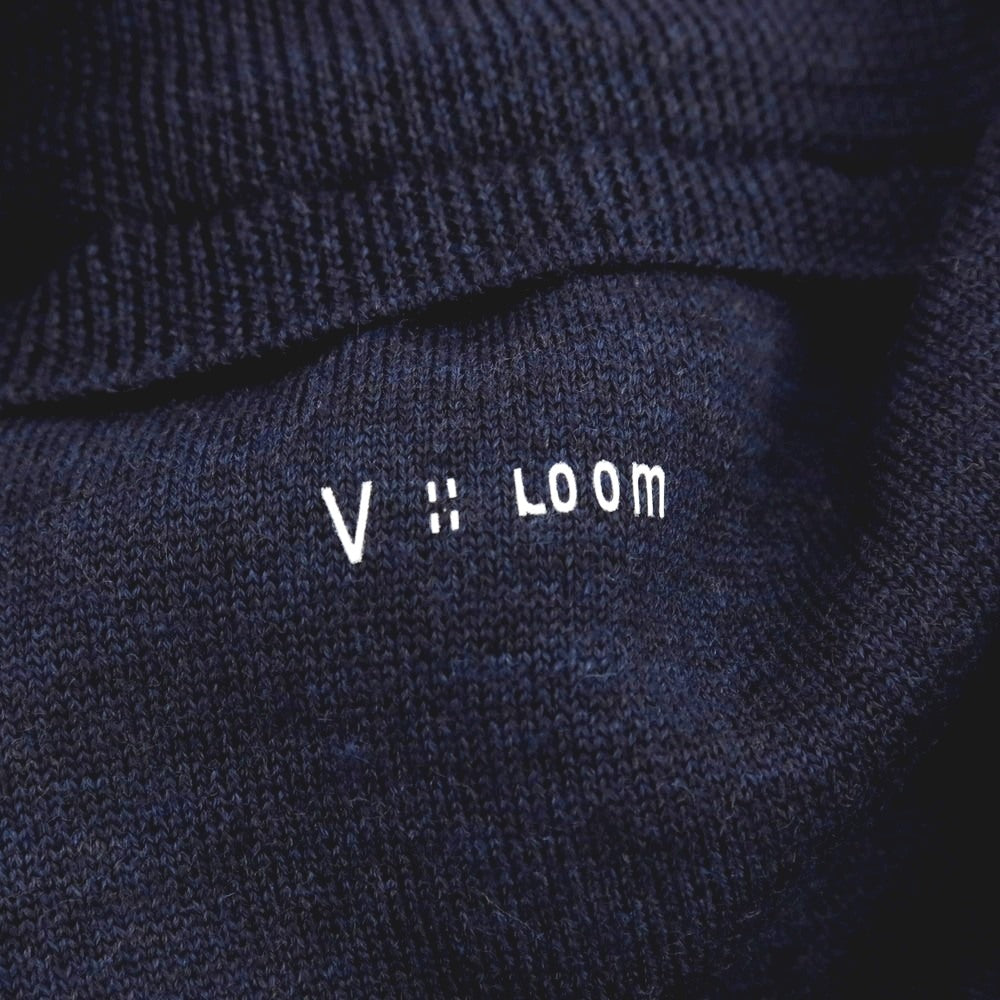【新品】ヴィルーム V::loom ウール系 ニット イージーパンツ ネイビー【サイズ表記なし（L位）】【 状態ランクN 】【 メンズ 】