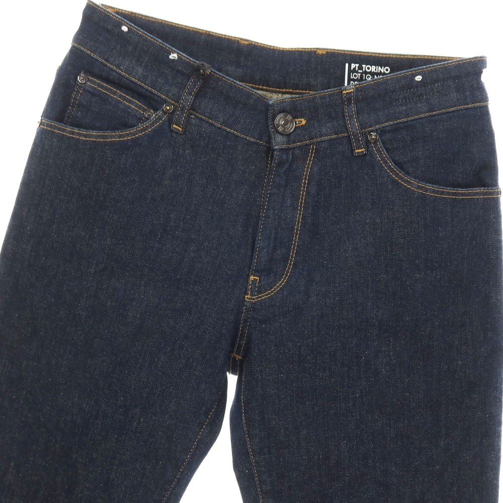 【中古】ピーティートリノ デニム PT TORINO DENIM SWING ストレッチ コットン デニムパンツ ジーンズ ネイビー【サイズ30】【 状態ランクA 】【 メンズ 】