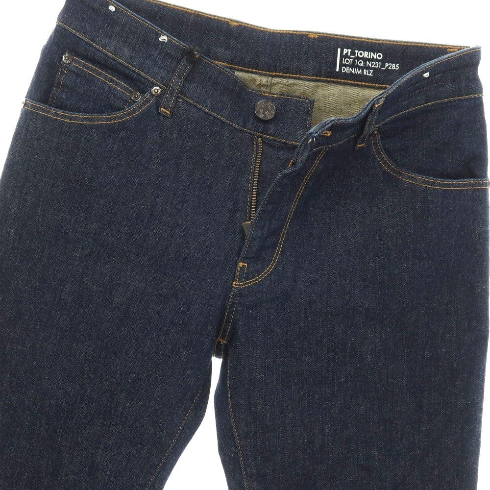 【中古】ピーティートリノ デニム PT TORINO DENIM SWING ストレッチ コットン デニムパンツ ジーンズ ネイビー【サイズ30】【 状態ランクA 】【 メンズ 】