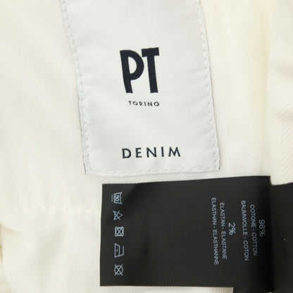 【中古】ピーティートリノ デニム PT TORINO DENIM SWING ストレッチ コットン デニムパンツ ジーンズ ホワイト【サイズ30】【 状態ランクB 】【 メンズ 】