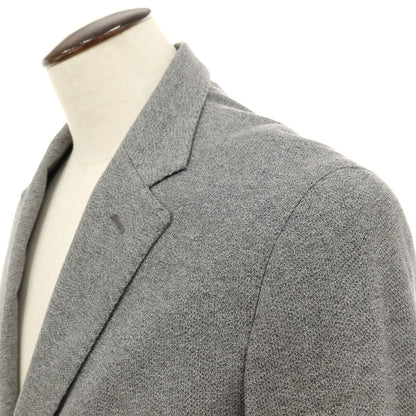 【中古】バルバ BARBA DYNAMIC コットン 2B テーラードジャケット グレーxライトグレー【サイズ50】【 状態ランクB 】【 メンズ 】