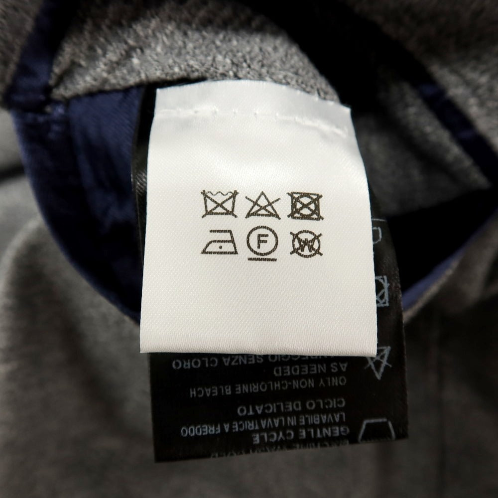 【中古】バルバ BARBA DYNAMIC コットン 2B テーラードジャケット グレーxライトグレー【サイズ50】【 状態ランクB 】【 メンズ 】