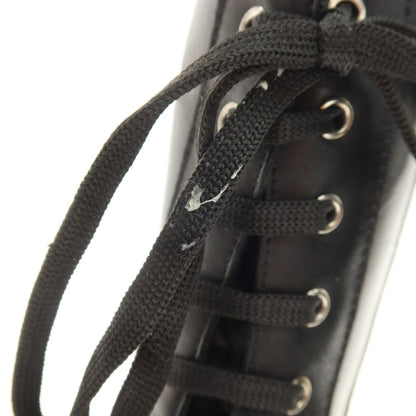 【中古】フィリッププレイン PHILIPP PLEIN レザー ブーツ ブラック【サイズ43】【 状態ランクC 】【 メンズ 】