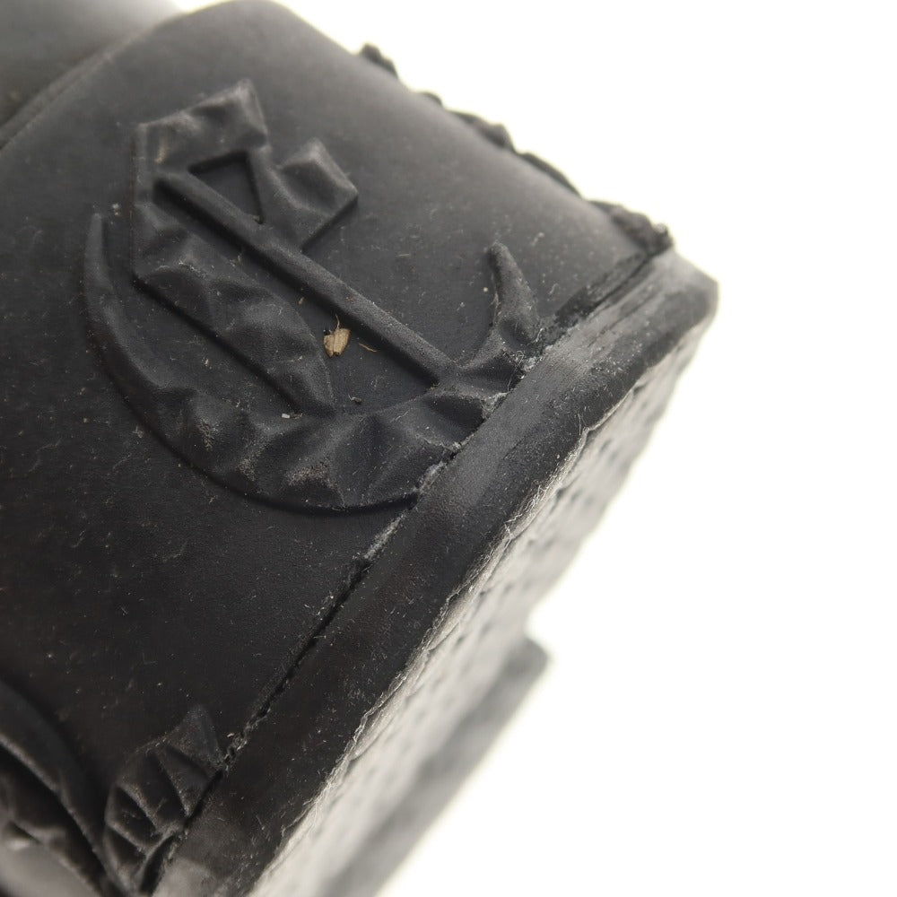【中古】フィリッププレイン PHILIPP PLEIN レザー ブーツ ブラック【サイズ43】【 状態ランクC 】【 メンズ 】