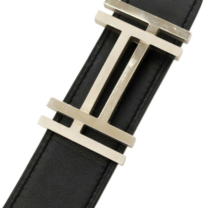 【中古】エルメス HERMES H・オ・カレ T刻印 リバーシブル レザー ベルト ブラック【サイズ90】【 状態ランクB 】【 ユニセックス 】