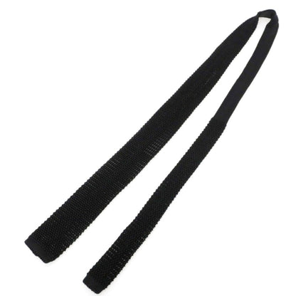 【中古】ビームスエフ BEAMS F シルク ニットタイ ネクタイ ブラック【 状態ランクB 】【 メンズ 】