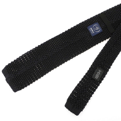 【中古】ビームスエフ BEAMS F シルク ニットタイ ネクタイ ブラック【 状態ランクB 】【 メンズ 】