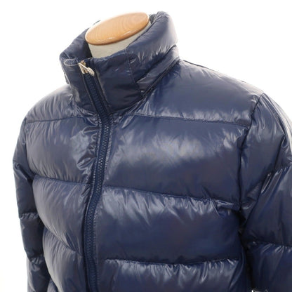 【中古】ピレネックス Pyrenex ポリエステル スタンドカラー ダウンジャケット ネイビー【サイズXS】【 状態ランクB 】【 メンズ 】